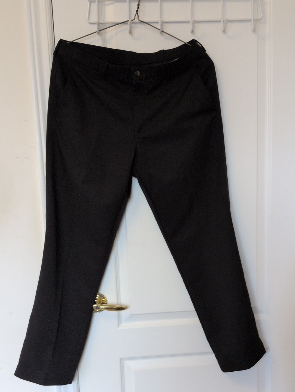 Haggar Classic Black Men's Dress Pants - Smart Everyday Wear
